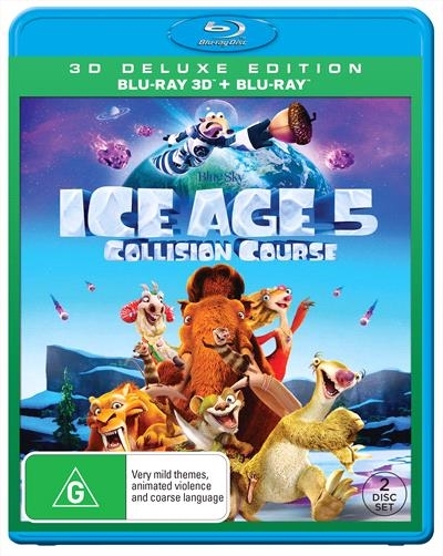 Ice Age 5: Collision Course - 3D Deluxe Edition on Blu-ray, 3D Blu-ray