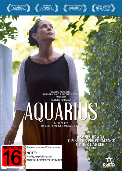 Aquarius DVD image