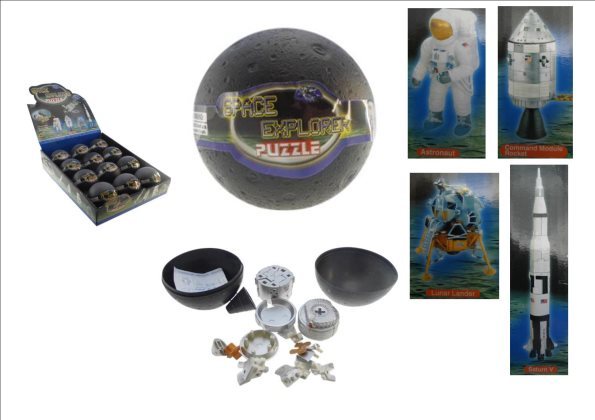 Space Explorer - Mini 3D Puzzle (Assorted Designs) image