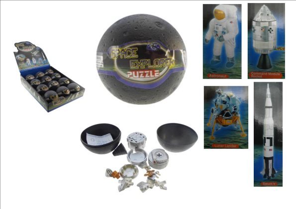 Space Explorer - Mini 3D Puzzle (Assorted Designs)