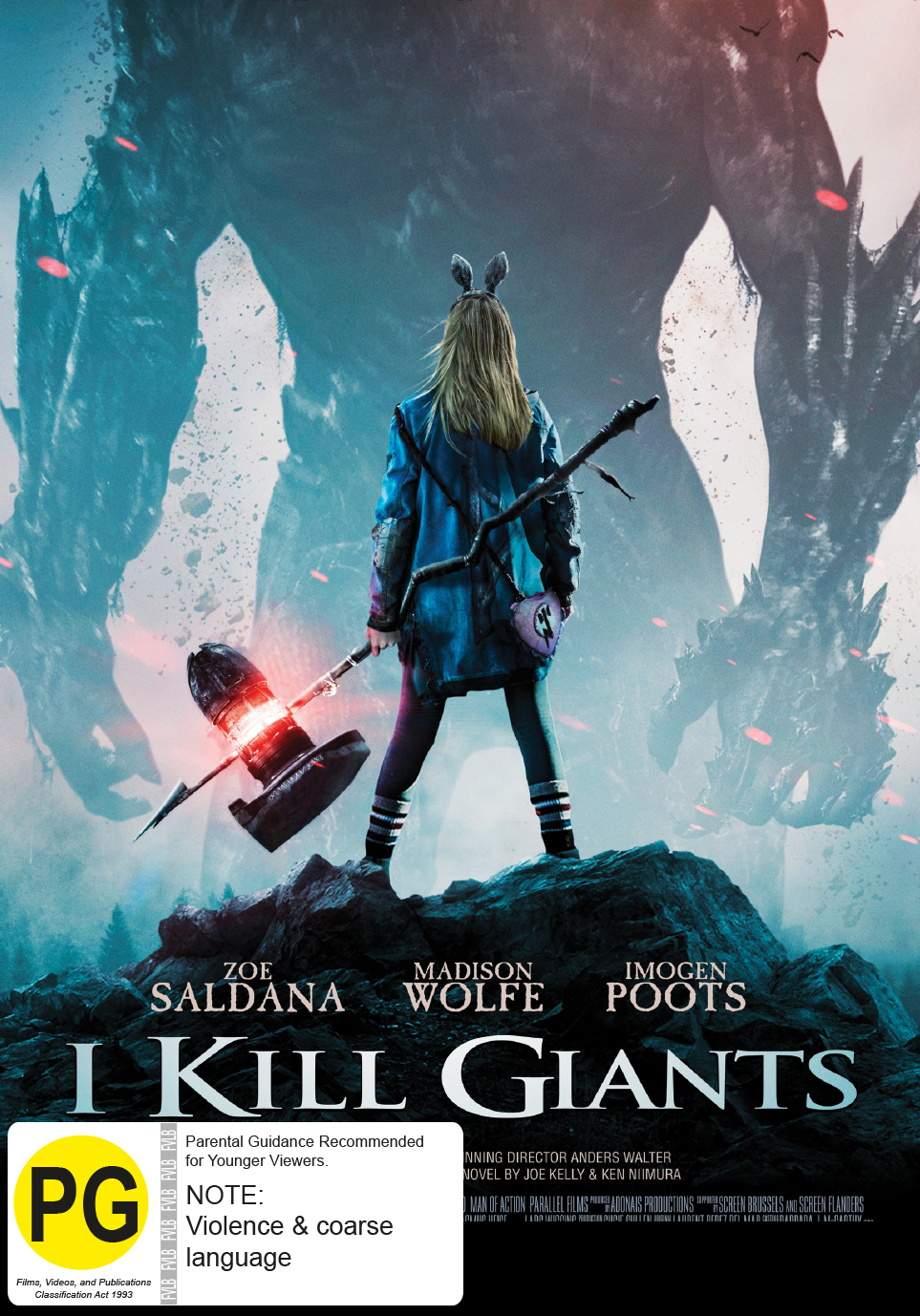 I Kill Giants on DVD image