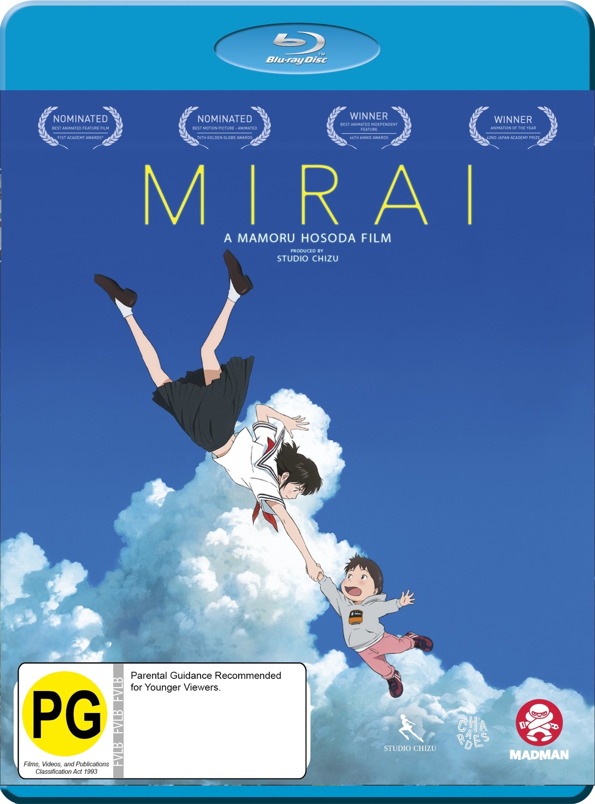 Mirai on Blu-ray image