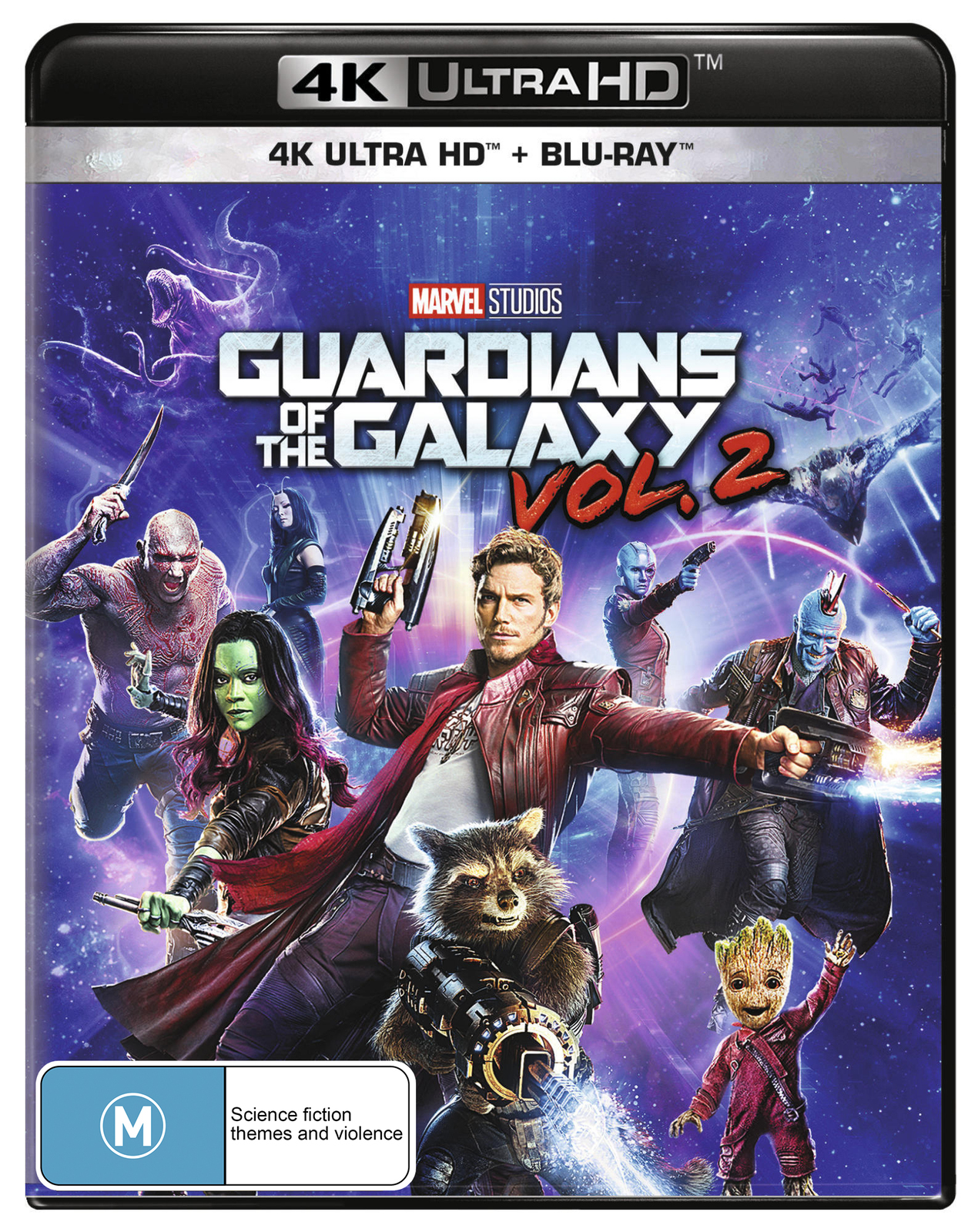 Guardians of the Galaxy Vol. 2 on Blu-ray, UHD Blu-ray