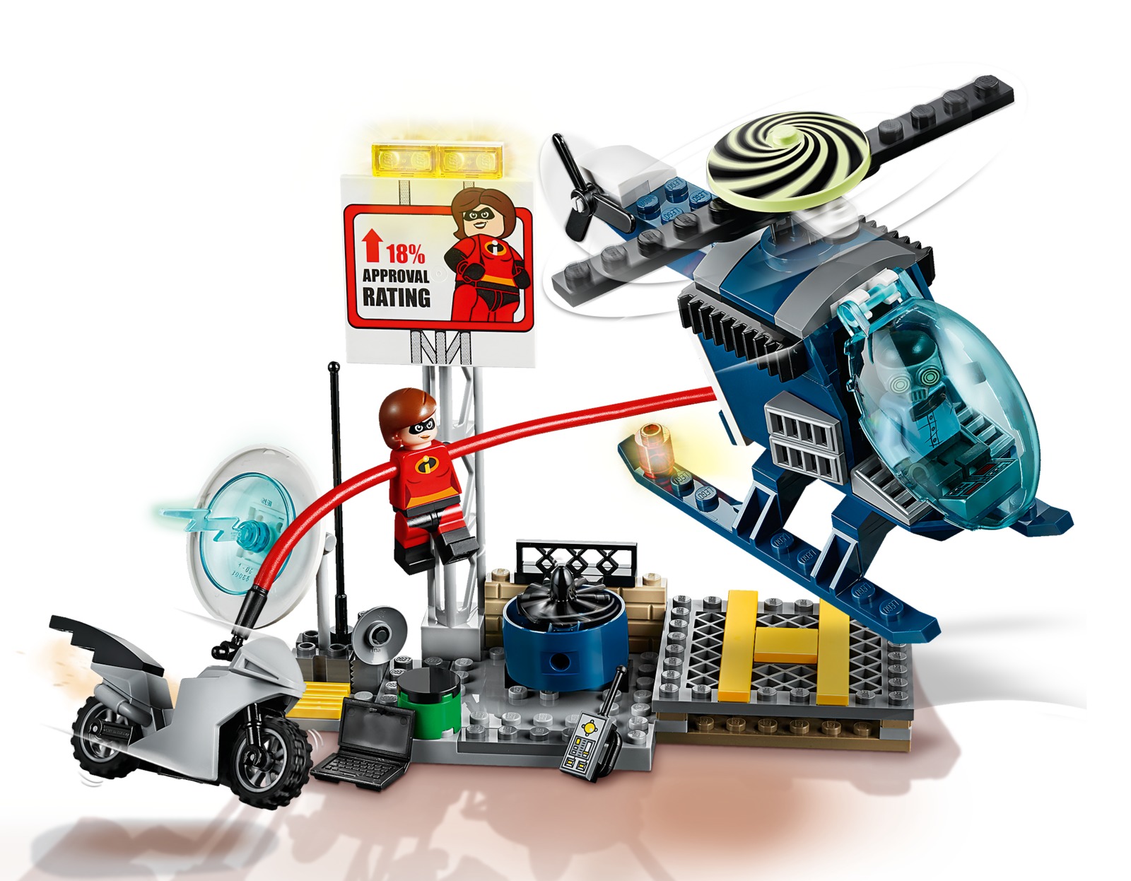 LEGO Juniors: Elastigirl's Rooftop Pursuit (10759) image