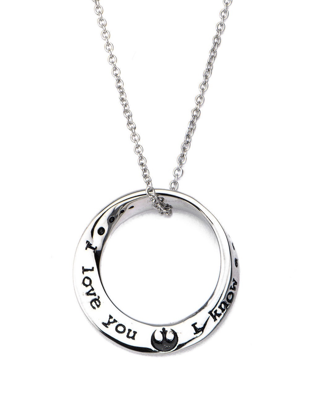 I Love You, I Know - Mobius Necklace image