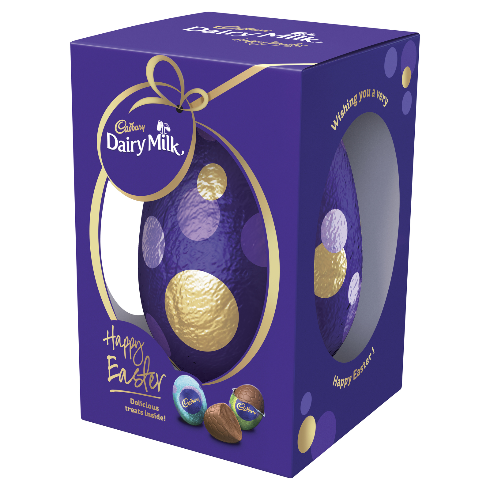 Cadbury Dairy Milk Egg + Mini Eggs Inside! Image at Mighty Ape NZ