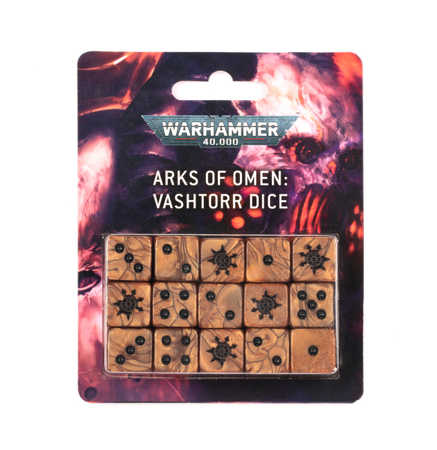 Warhammer 40,000 Vashtorr Dice at Mighty Ape NZ