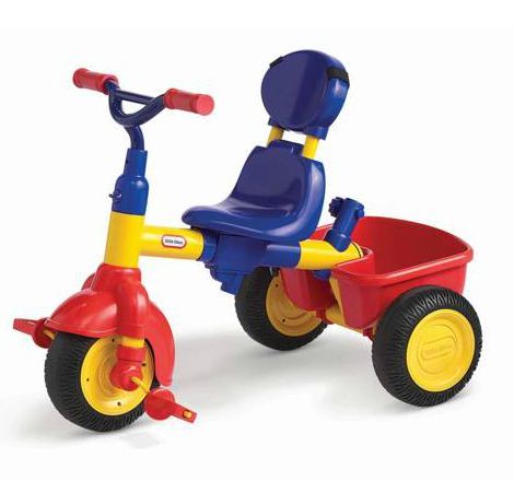 Little Tikes 3-in-1 Trike - Red, Yellow and Blue image