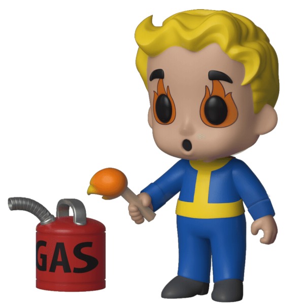 Fallout: Vault Boy (Pyromaniac) - 5-Star Vinyl Figure image