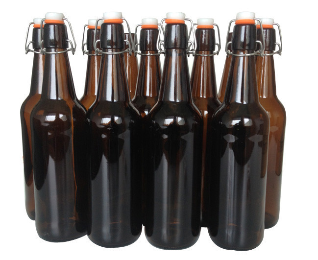 Mangrove Jack's: Amber Flip-Top Bottles