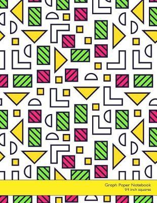 Graph Paper Notebook 1/4 Inch Squares by Spicy Journals image