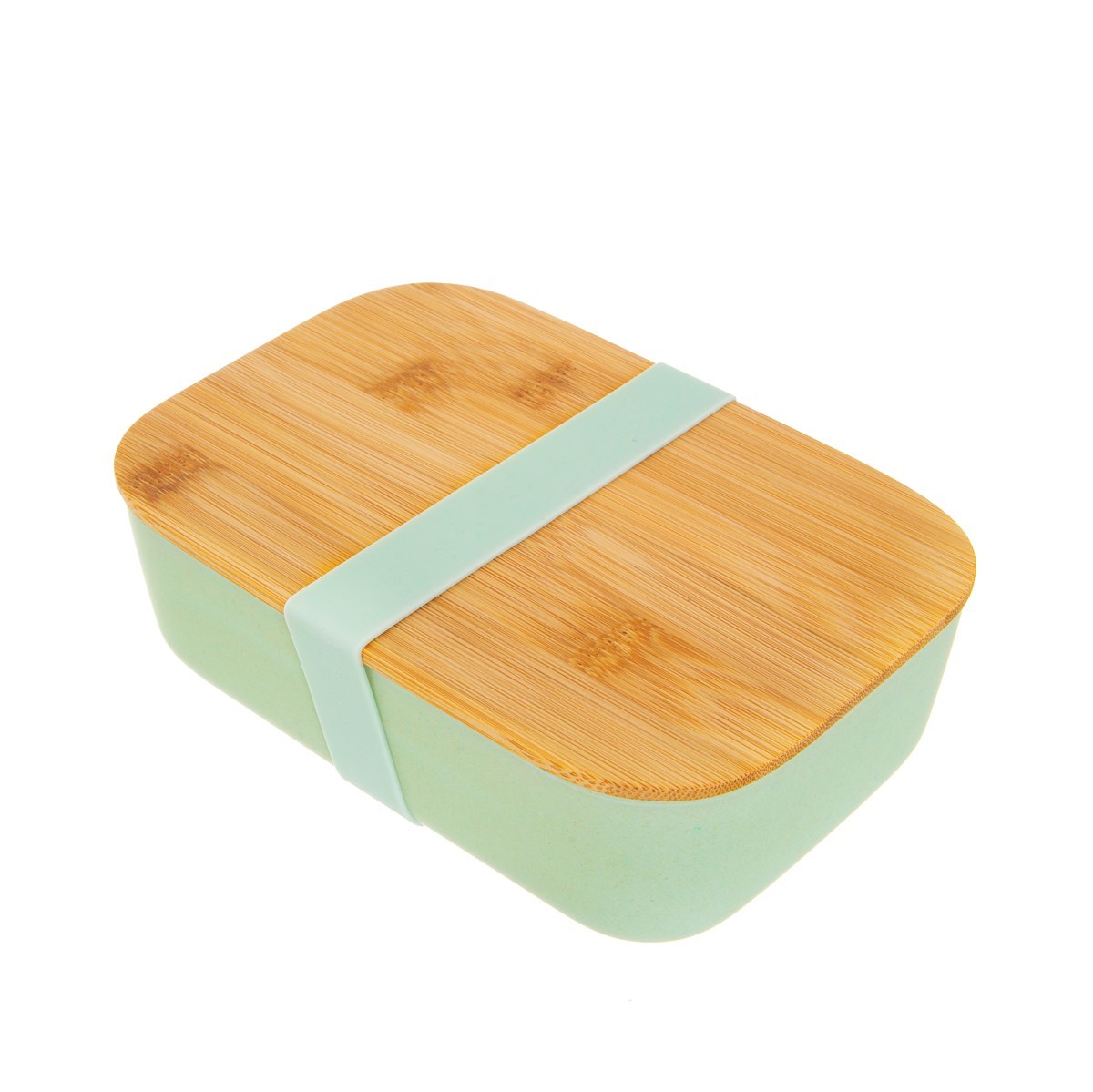 Sass & Belle Mint Green Bamboo Lunch Box at Mighty Ape NZ