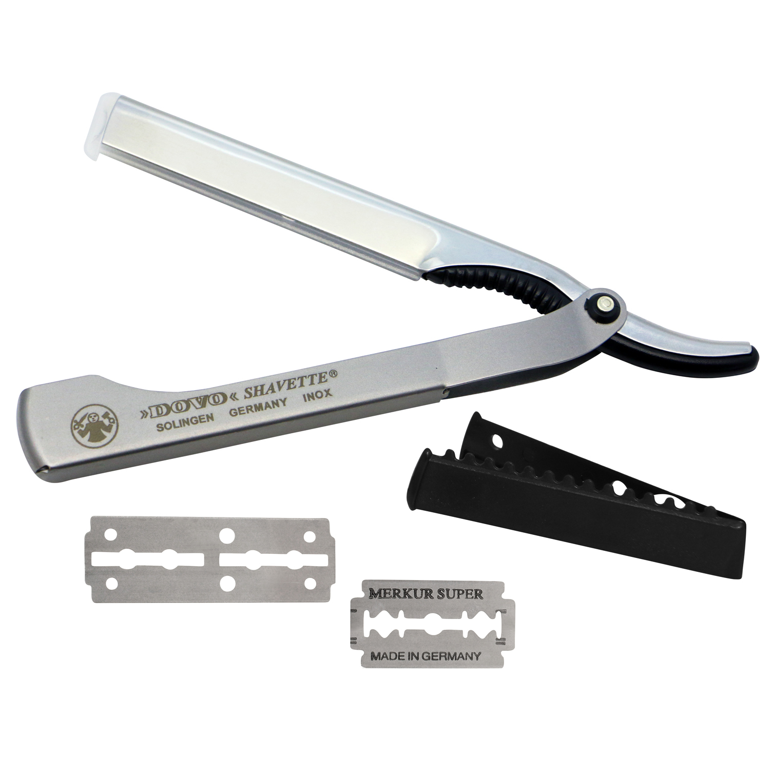 Buy Dovo Shavette Razor, Insert & Blade Set at Mighty Ape NZ