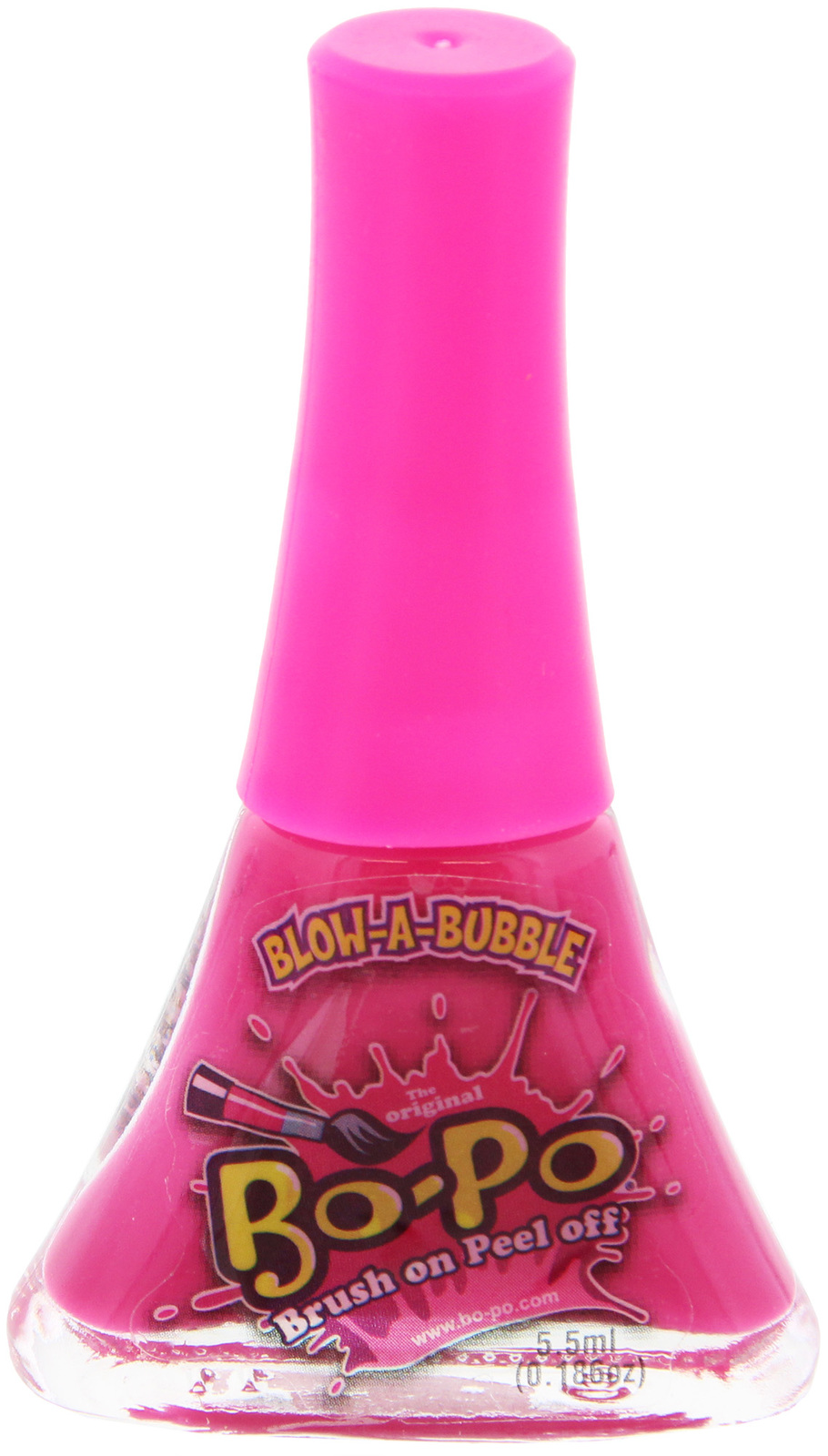 Bo-Po Scented Peel Off Nail Colour (Blow a Bubble/Pink) image