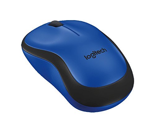 Logitech M221 Silent Wireless Mouse - Blue