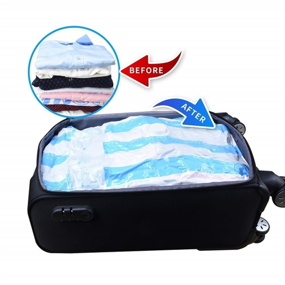 Travel Vacuum Storage Bag with USB Electric Pump at Mighty Ape NZ