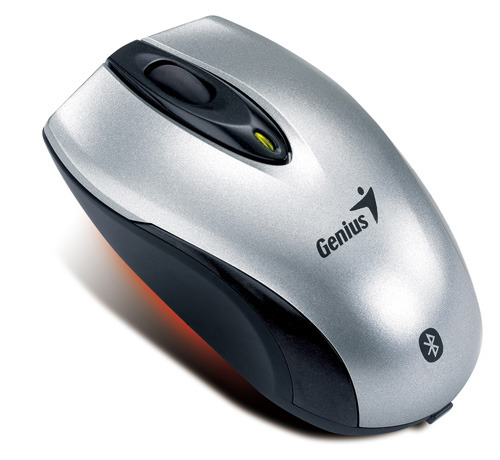 Genius Wireless Mini Navigator Mouse Silver/Black image