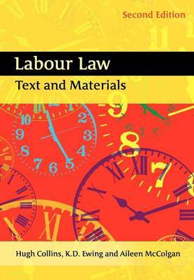 Labour Law on Paperback by Hugh Collins