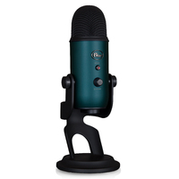 Blue Microphones Yeti Multi-Pattern USB Microphone (Black & Teal) for 