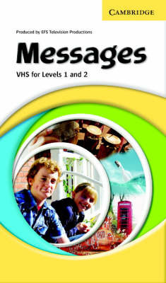 Messages Levels 1 and 2 Video VHS (PAL) with Activity Booklet by EFS Television Production image