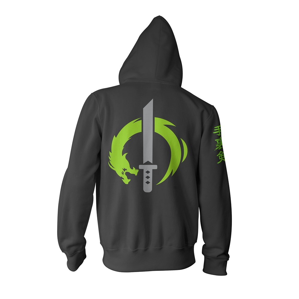 Overwatch Ultimate Genji Zip-Up Hoodie (Large) image