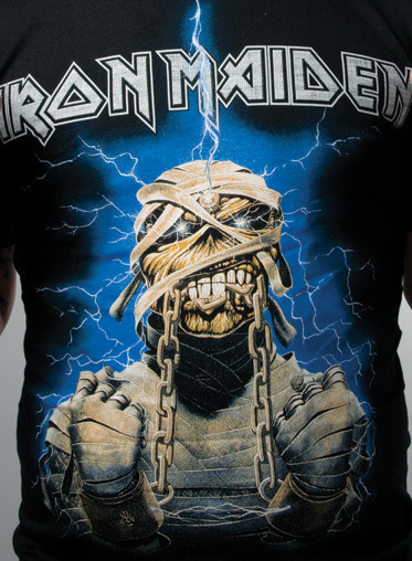 Iron Maiden: Powerslave Mummy - Black T 