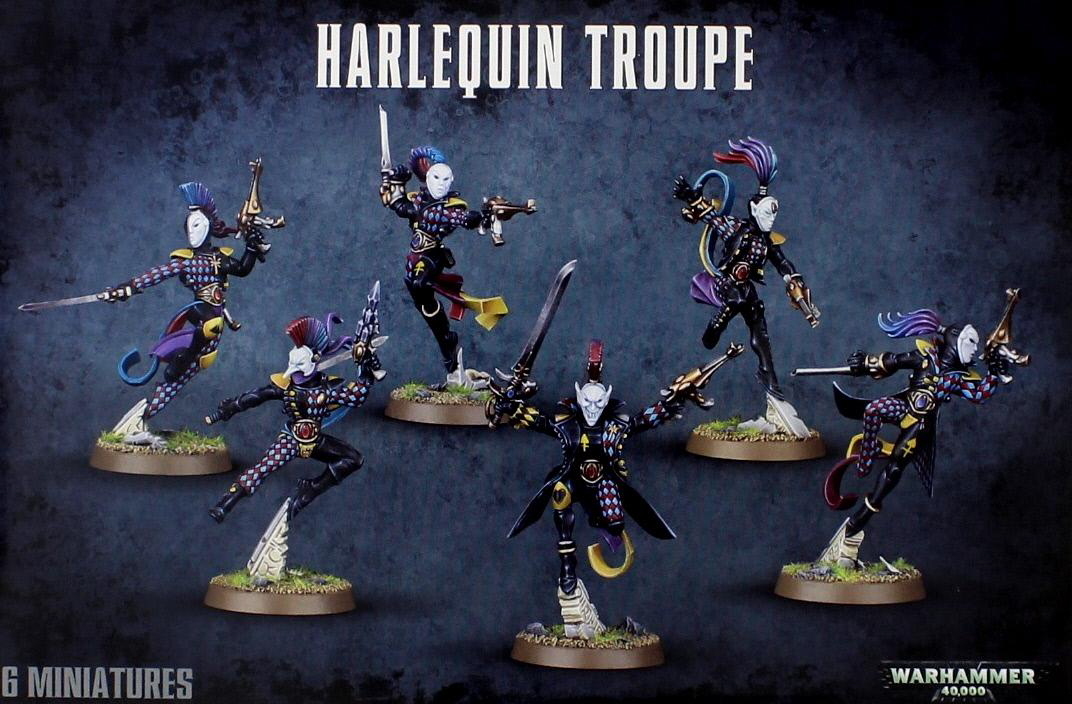 Warhammer 40,000 Eldar Harlequin Troupe image