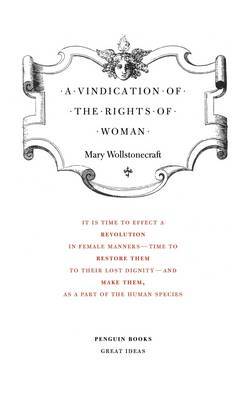 A Vindication of the Rights of Woman by Mary Wollstonecraft image