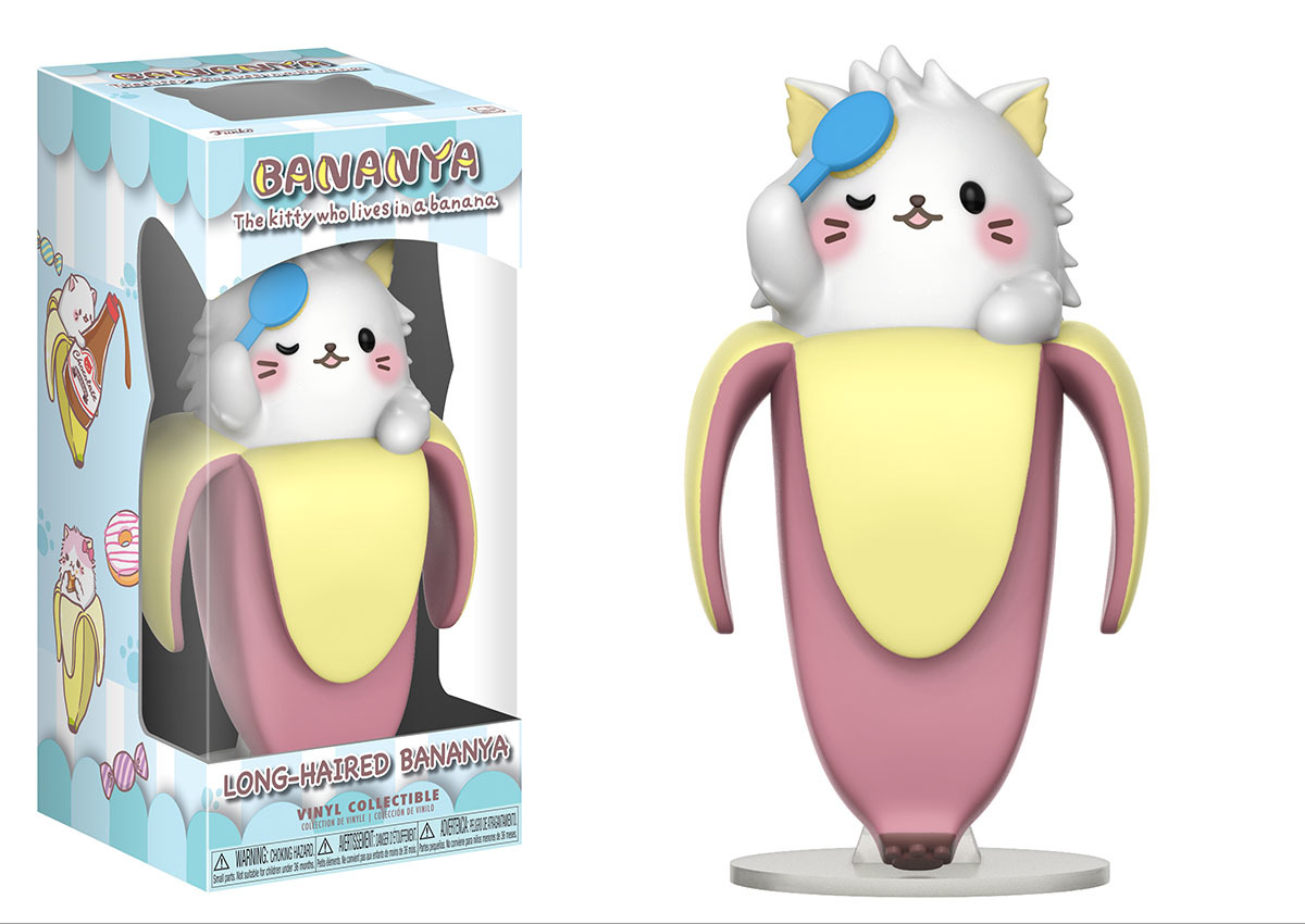 Bananya - Long-Haired Bananya Vinyl Figure image