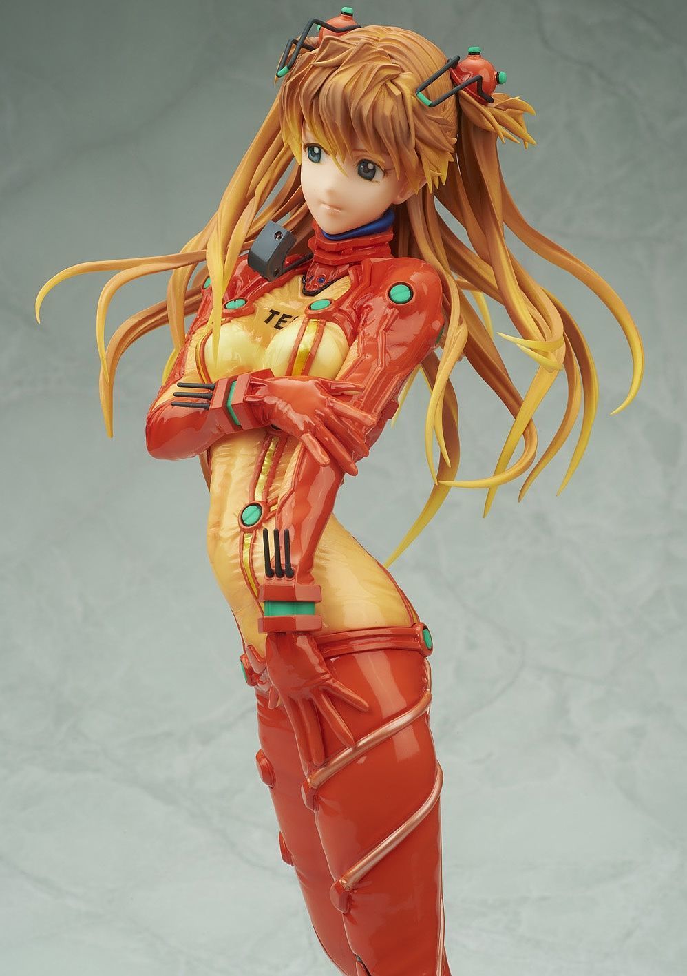 Evangelion: 1/4Asuka Langley Shikinami Test Type Plugsuit Ver. - PVC Figure