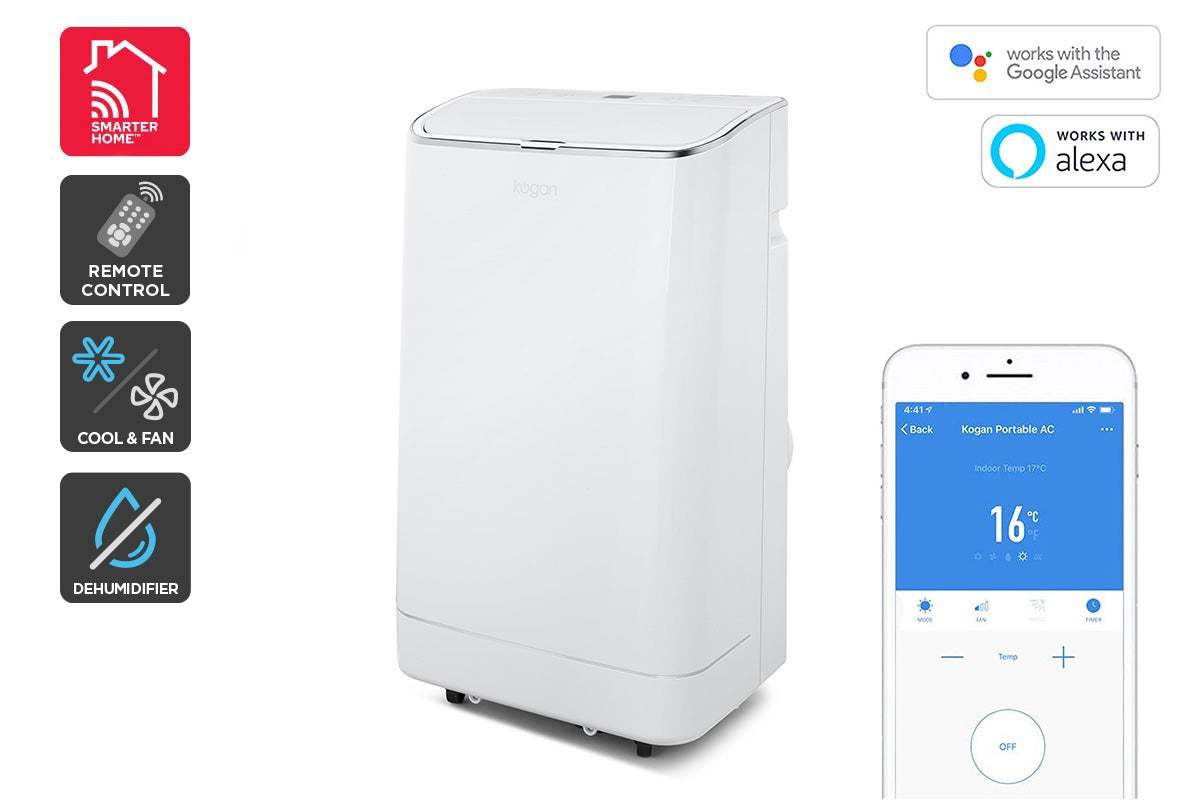 Buy Kogan SmarterHome 3.5kW Portable Air Conditioner (12,000 BTU) at