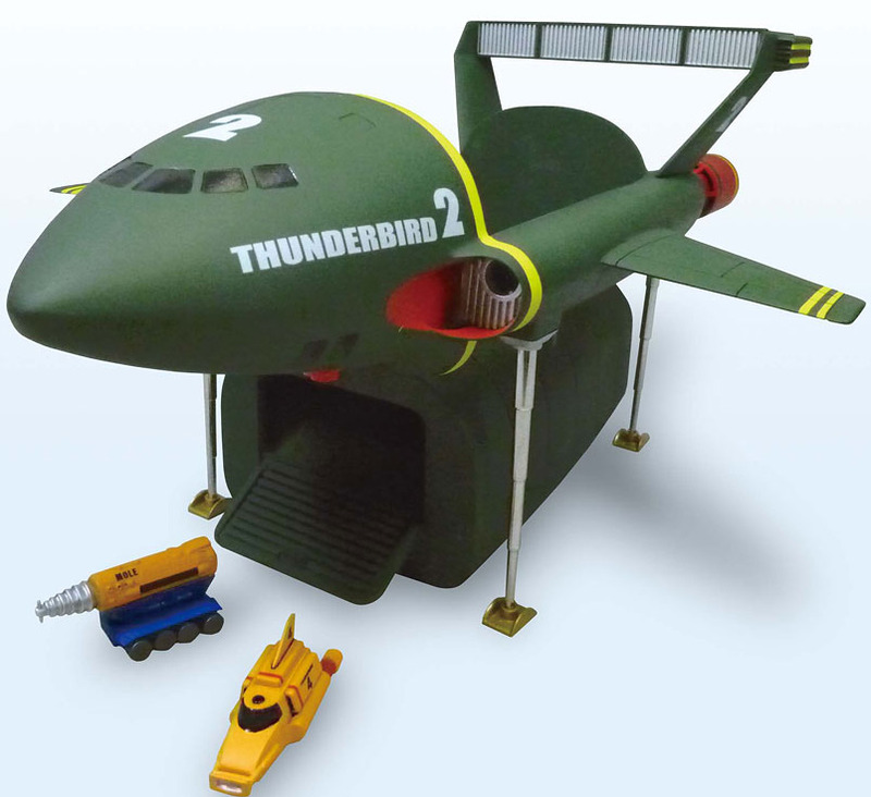 Aoshima Super Size Thunderbird 2 Model Kit at Mighty Ape NZ