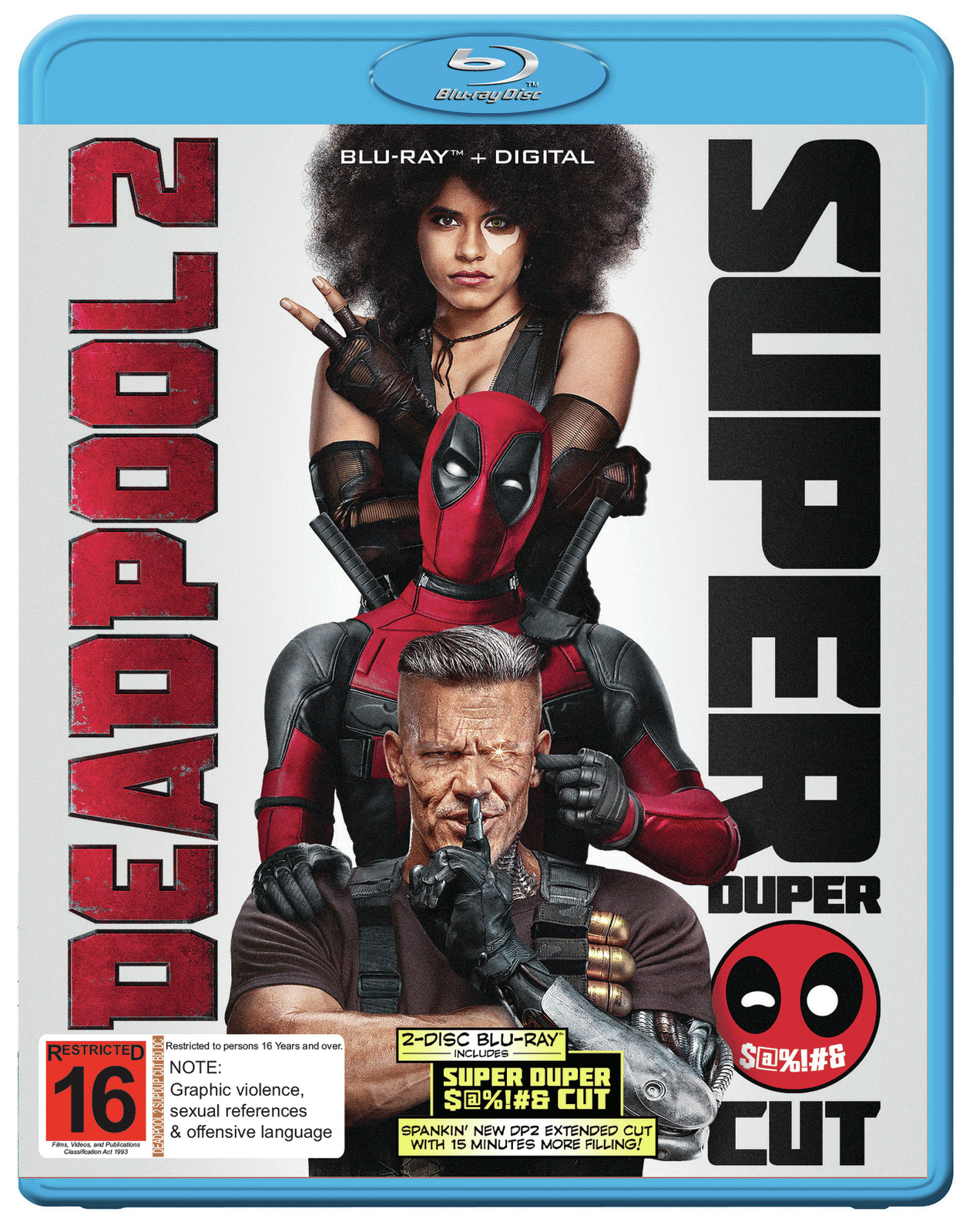 Deadpool 2 on Blu-ray, DC image