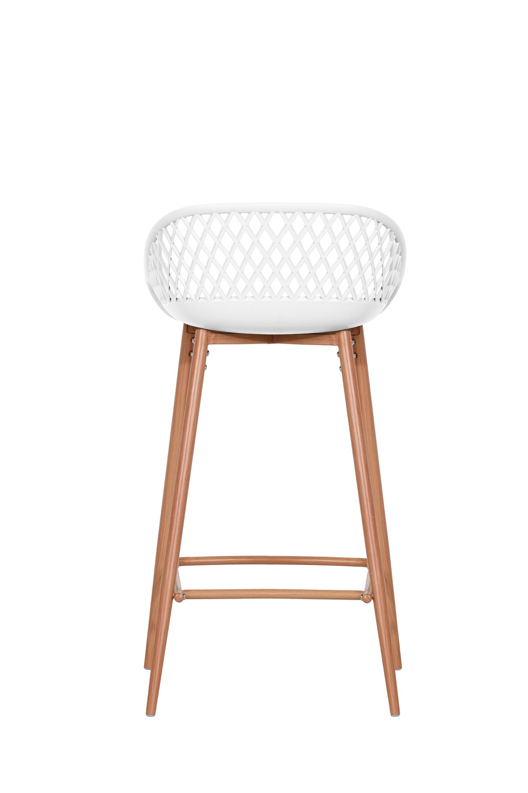 Buy Ovela Leerdam Counter Stools White (Set of 2) at Mighty Ape NZ