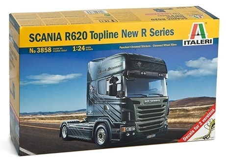Italeri: 1:24 Scania R620 V8 (R Series) - Model Kit image