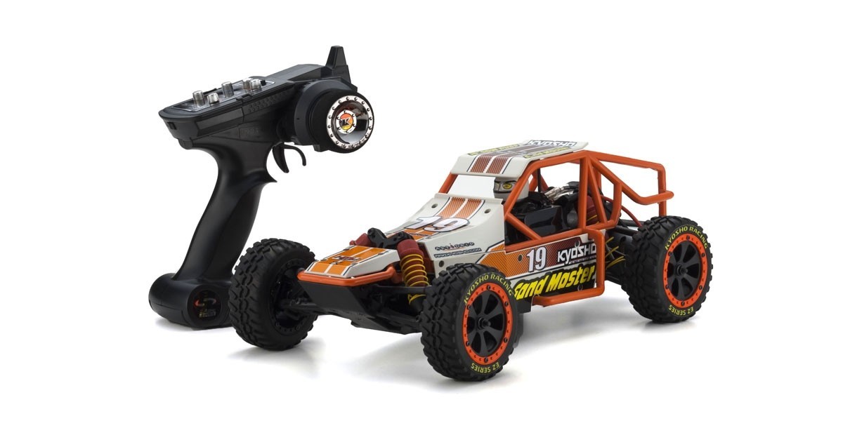 Kyosho 1/10 Sandmaster EP 2WD Buggy RTR (White)