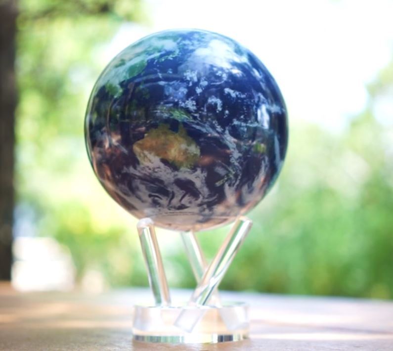 MOVA Self-Rotating Globe Satellite View (11.5cm) image