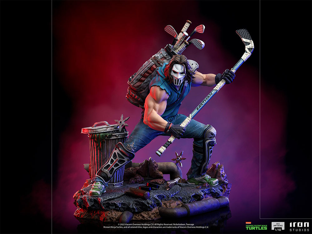Casey Jones Battle Diorama Statue at Mighty Ape Australia