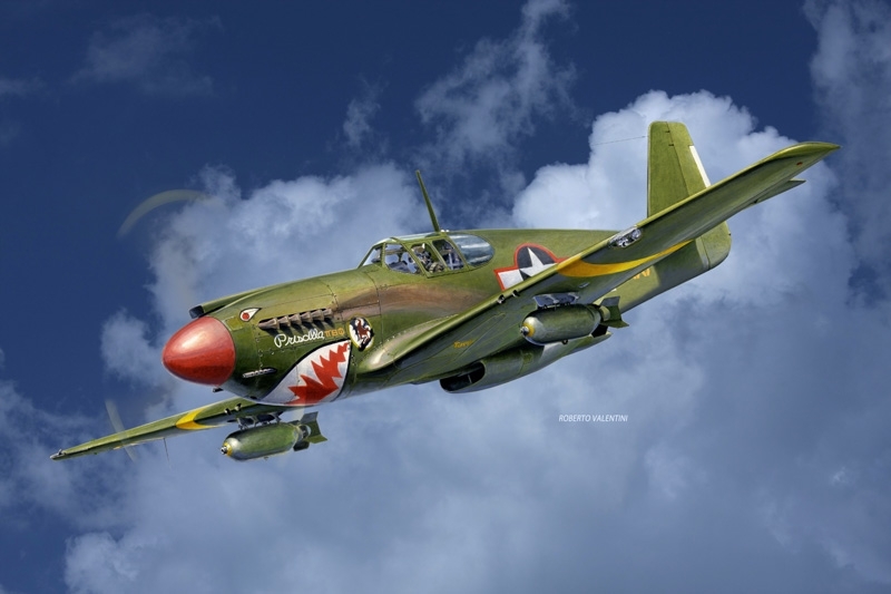 Italeri: 1:48 A-36 Apache - Model Kit image