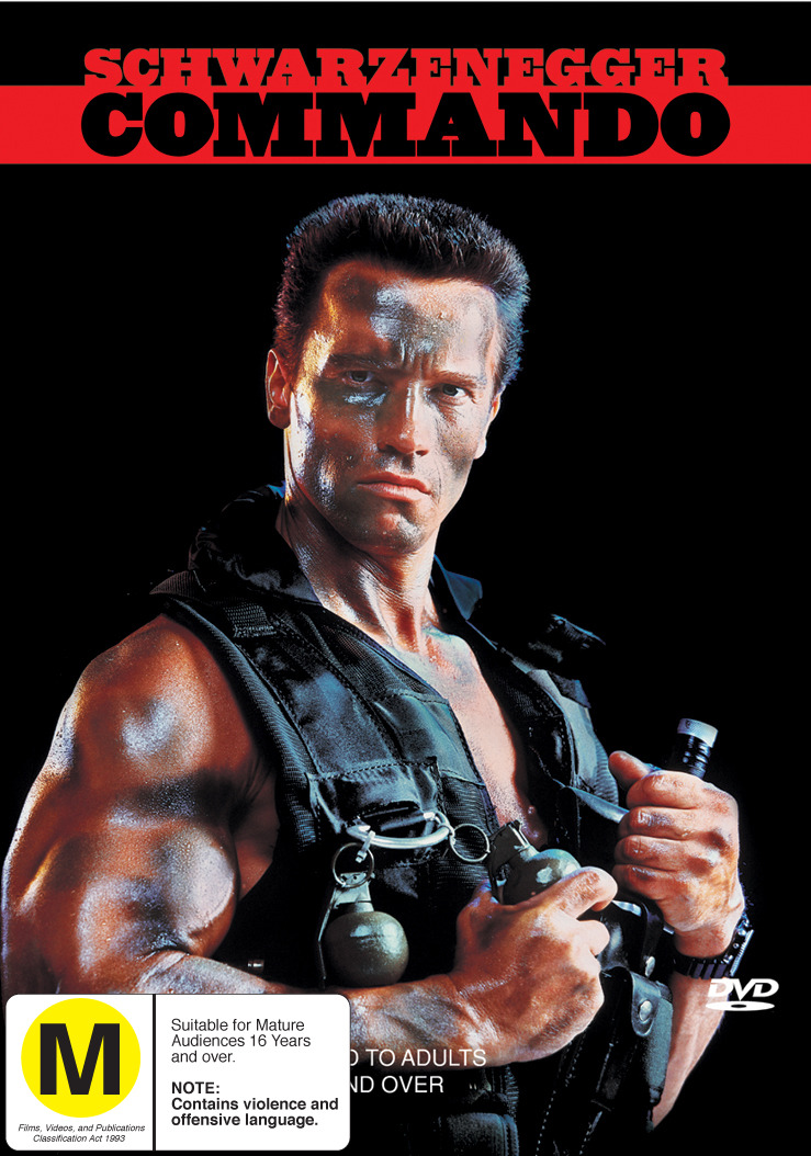 Commando on DVD image
