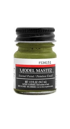 Testors: Enamel Paint - Interior Green (Flat)