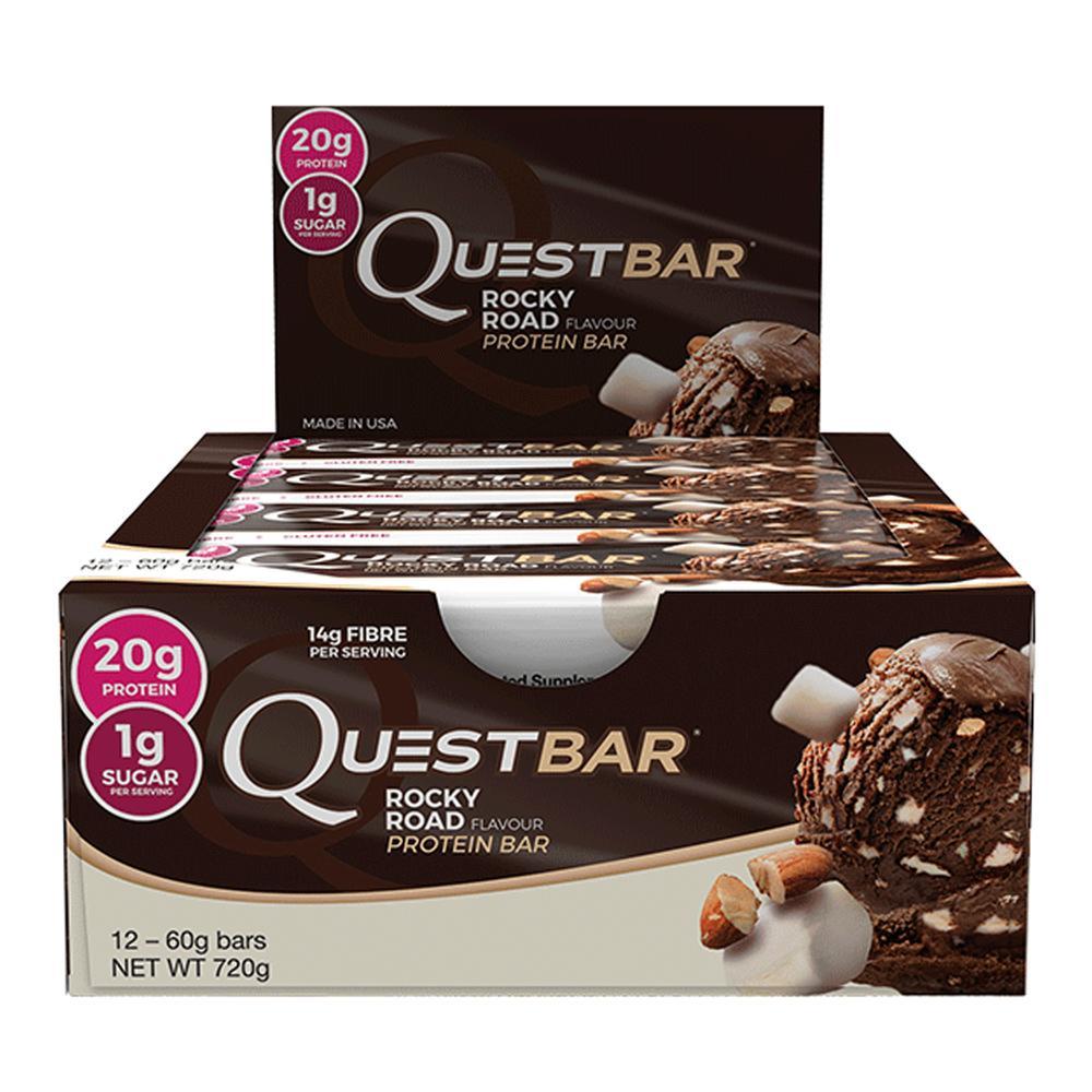 Quest Nutrition Protein Bars - Rocky Road (Box of 12) image