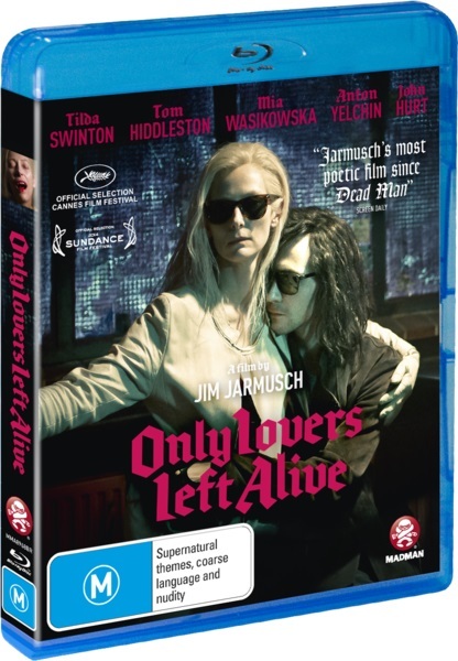 Only Lovers Left Alive on Blu-ray