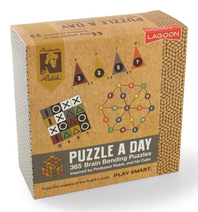 Buy Lagoon Puzzle A Day Desk Block (Brain Benders) at Mighty Ape NZ