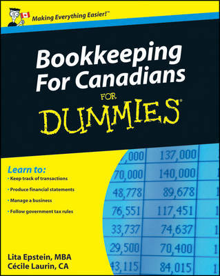 Bookkeeping for Canadians for Dummies by Lita Epstein, MBA (University of Phoenix) image