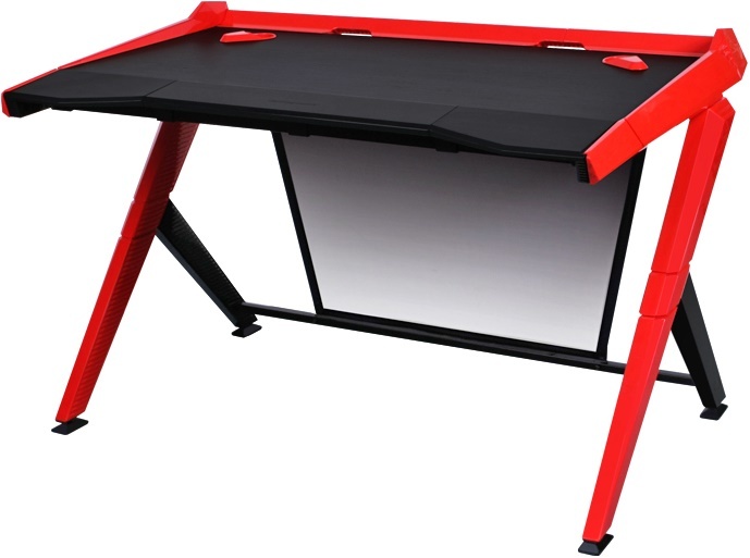 DXRacer Gaming Desk (Black & Red) for image