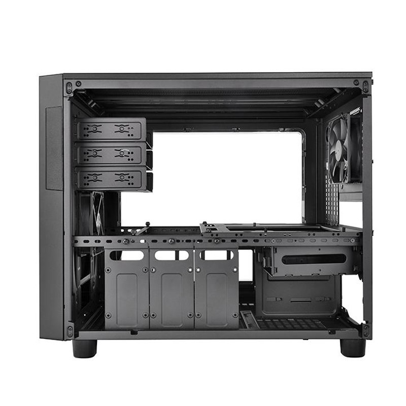 Thermaltake Core X2 mATX Cube Case (Black) | at Mighty Ape NZ