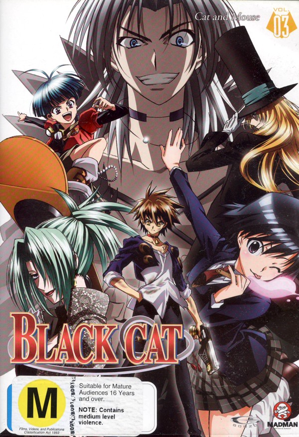 Black Cat - Vol. 3: Cat And Mouse on DVD image
