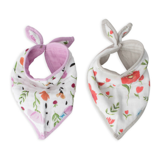Buy Little Unicorn Muslin Bandana Bib (2 Pack) at Mighty Ape NZ