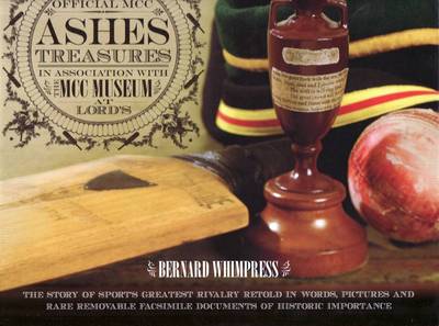 The Official MCC Ashes Treasures on Hardback by Bernard Whimpress